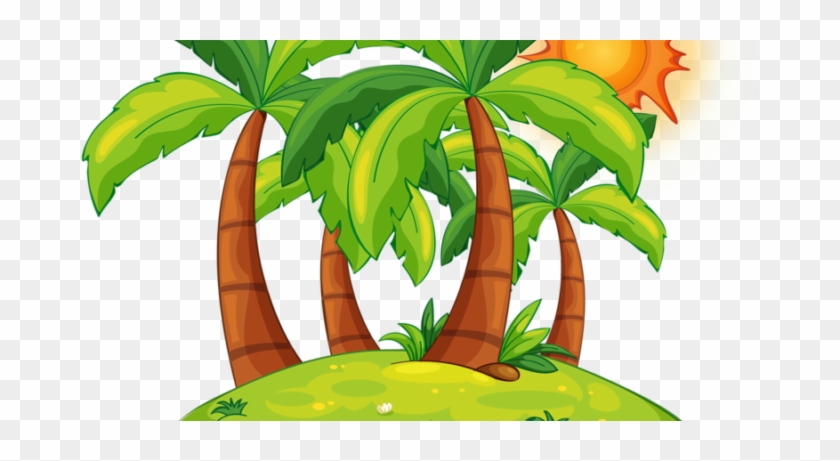 Beach Clipart Photos - Islands Cartoon #1013596