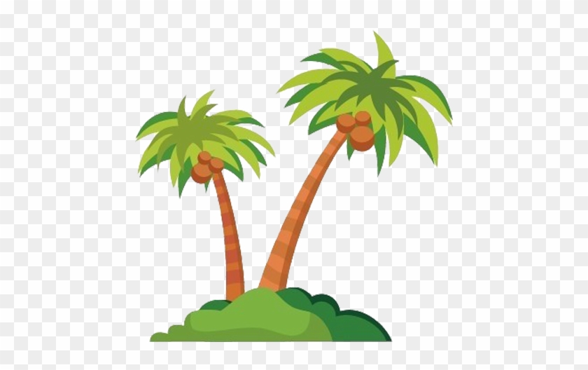 Cartoon Coconut - Coconut Tree - Cartoon Palm Tree Png - Free Transparent  PNG Clipart Images Download