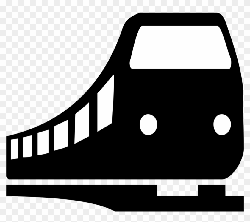 Train-logo - Train Logo Black White #1013694