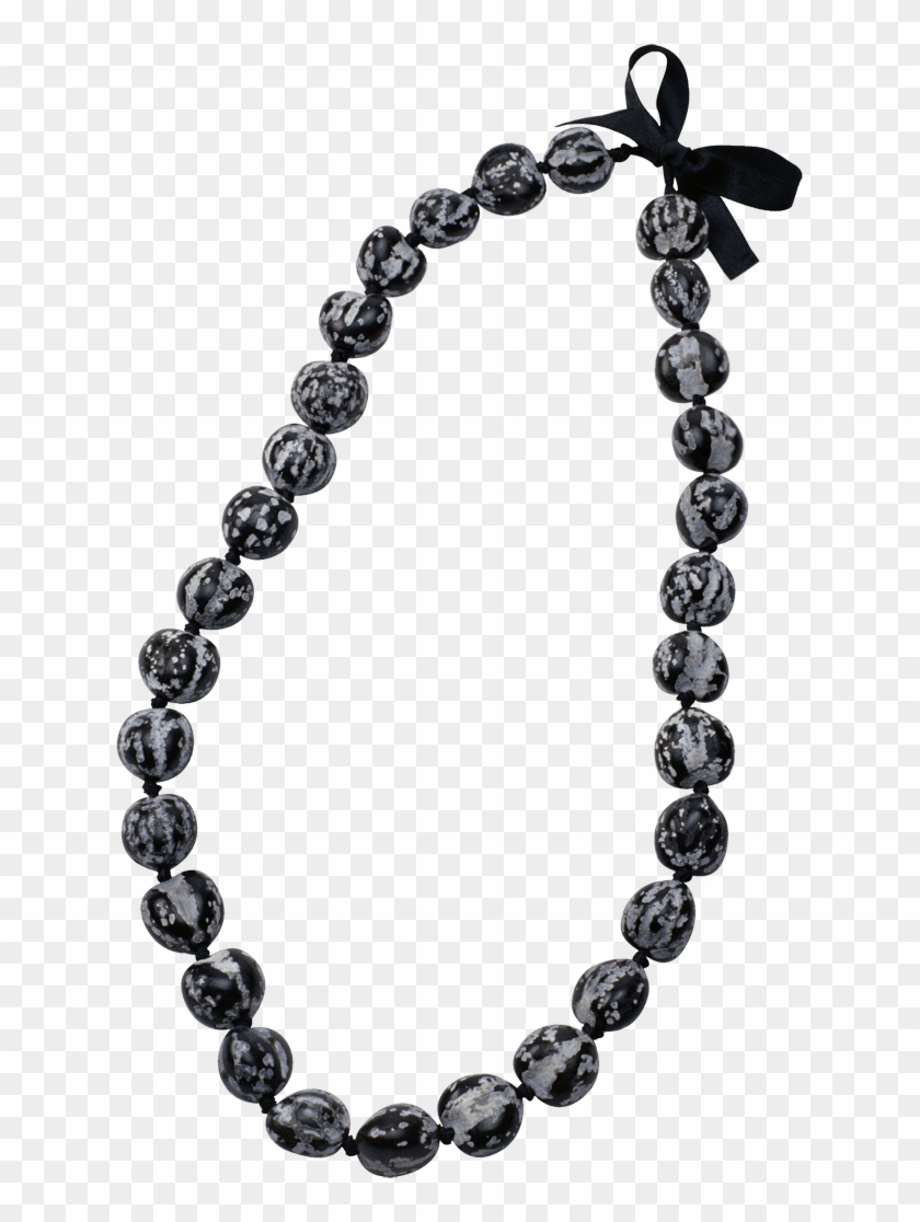 Necklace Clipart - Black Pearls Necklace Png #1013698