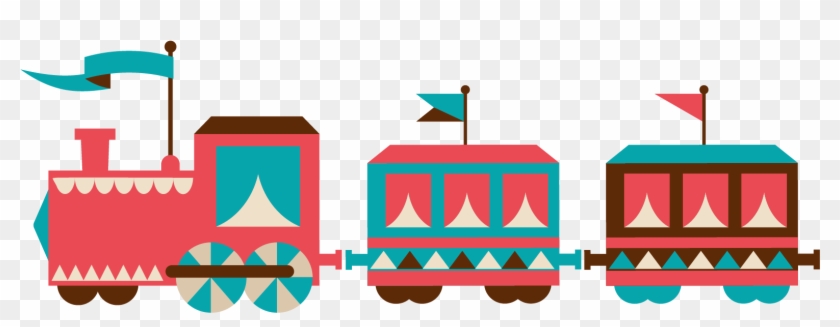 Train Cartoon Track - Red Train Cartoon #1013705