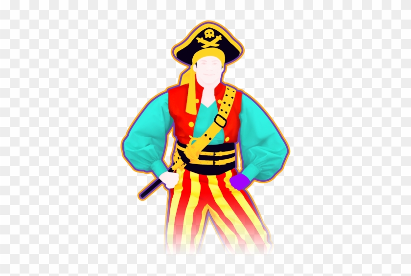 The Dancer Is A Pirate With An Atricorn Hat And Bandana - Just Dance Fearless Pirate #1013785