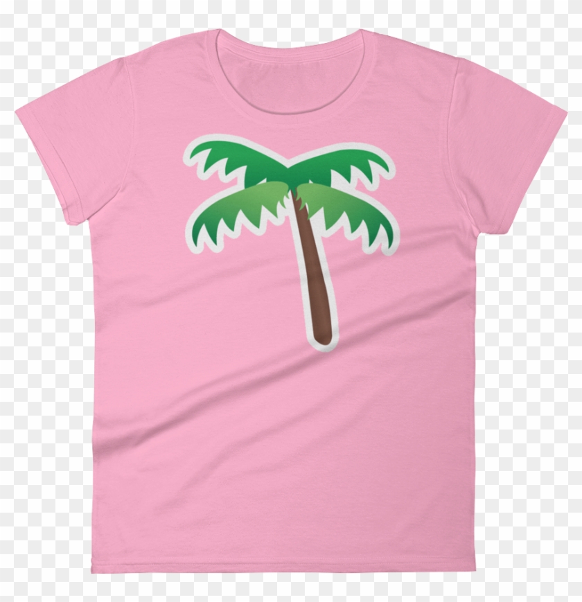 Women's Emoji T Shirt - Palm Tree Emoji Cp86 Port & Co. Five Panel Twill #1013798