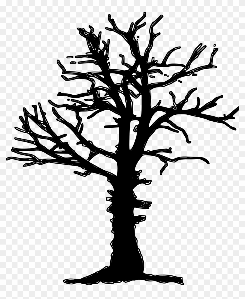 Dead Tree Silhouette Transparent #1013855