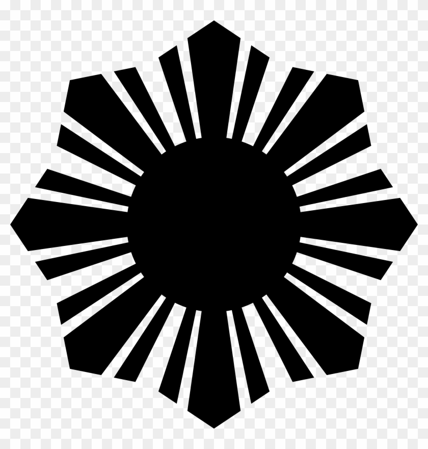 Sun Symbol Black - Star And Sun Background #1013882