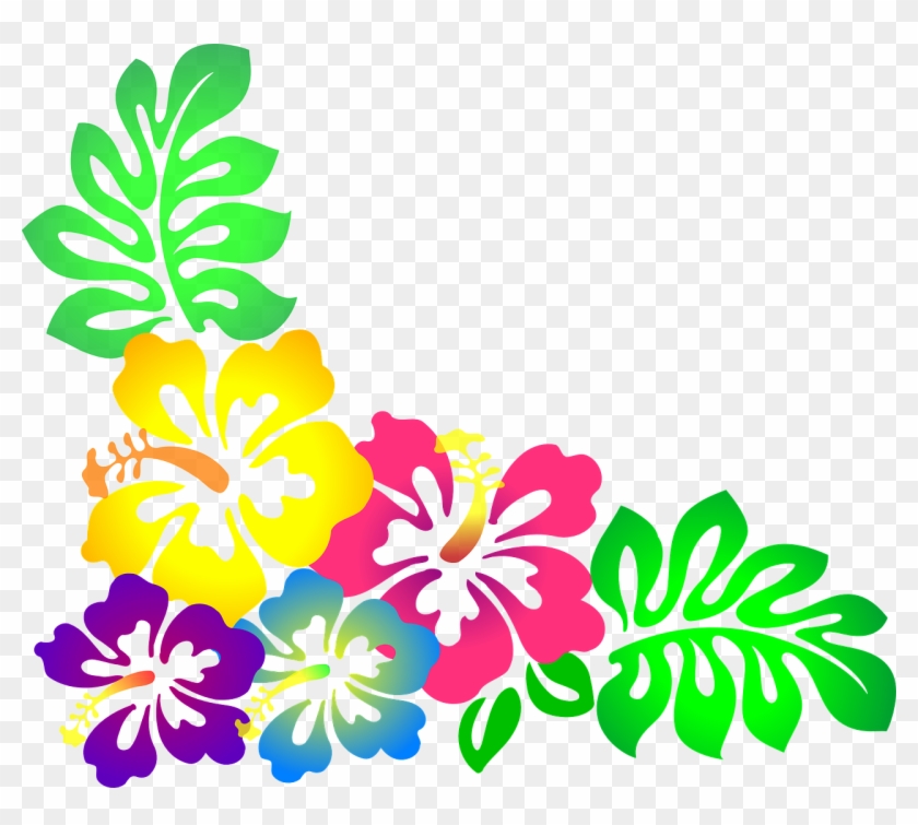 The Opening Party Will Be Held May 19, 2018 From - Luau Flowers Clip Art #1013920