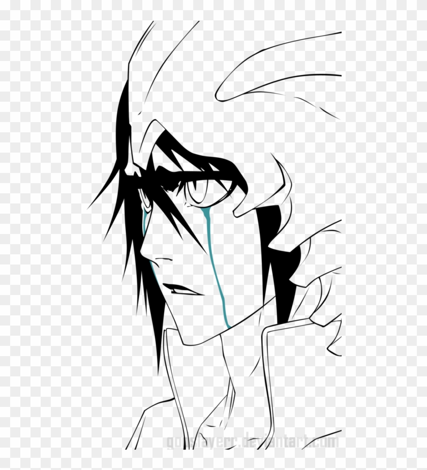 Ulquiorra Lineart By Godslayerr - Bleach #1013955