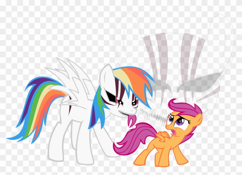 Feralhamster, Bleach , Hollow, Hollowfication, Rainbow - Cartoon #1013960