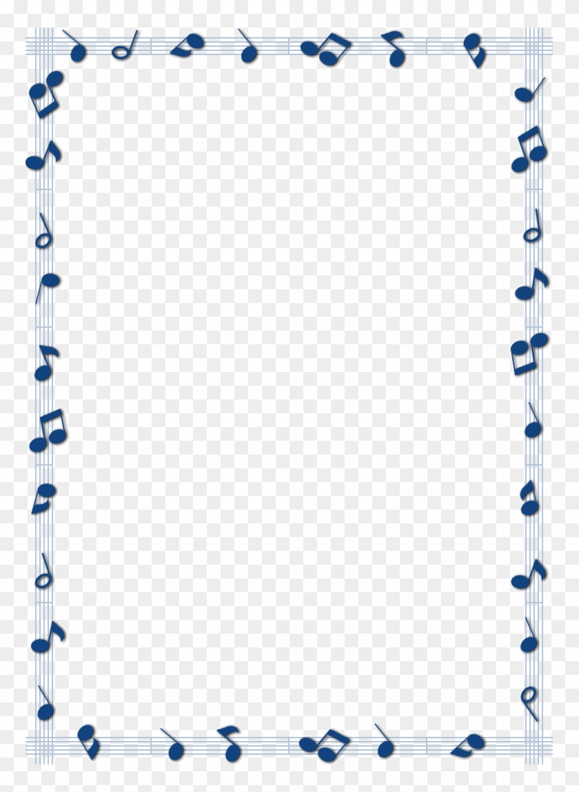 28 Collection Of Music Border Clipart Free - Music Notes Page Border #1013998