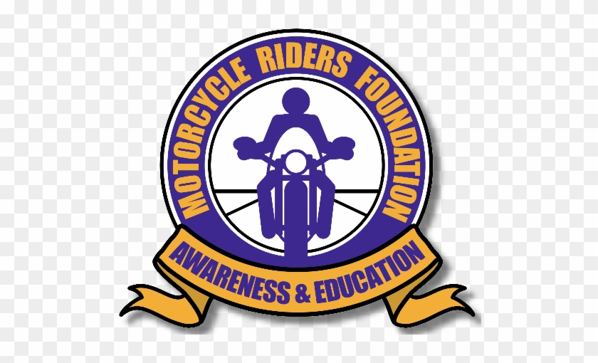 Motorcycle Riders Foundation Awareness And Education - Motorcycle Riders Logo #1014032