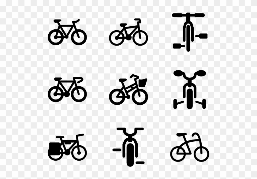 Bicycles 50 Icons - Bicycle Icons #1014181