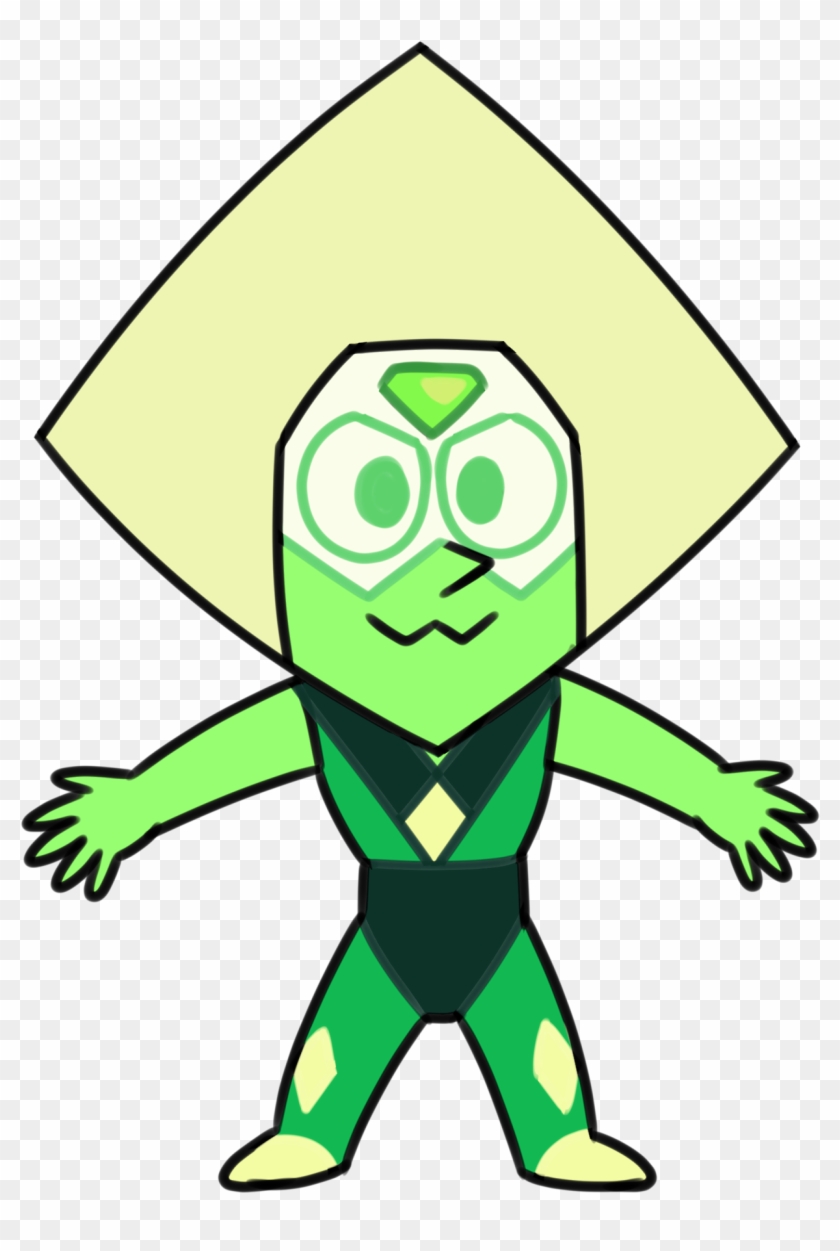 Motoko Kusanagi Green Yellow Leaf Clip Art Fictional - Peridot Steven Universe Gremlin #1014221