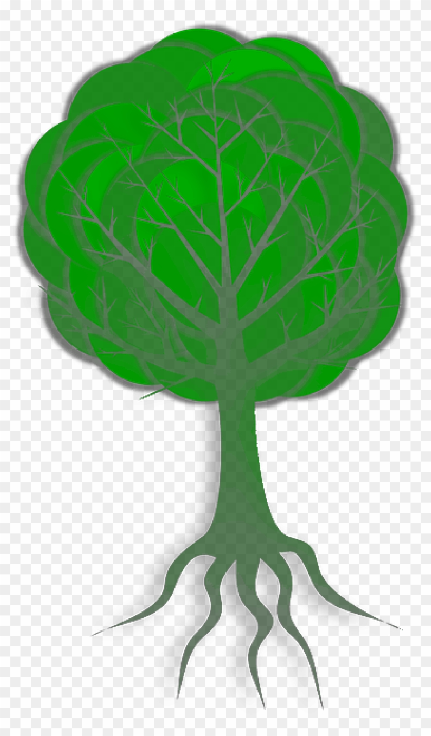 Tree, Branches, Roots, Skeleton, Plant, Leaves, Nature - Wachsen Sie Wie Ein Baum Grußkarte #1014242