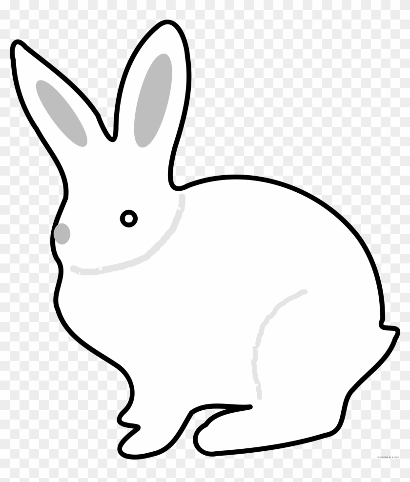 Bunny High Quality Animal Free Black White Clipart - Domestic Rabbit #1014269