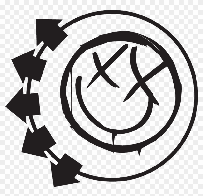 While The Oldest Blink 182 Logo Is The One Depicting - Blink 182 - Blink 182 (cd) #1014278