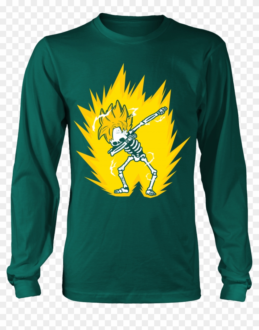 Goku Ssj Dab Skeleton X Ray Costume - Limited Edition - I Am Pro Gun - District Long Sleeve #1014340