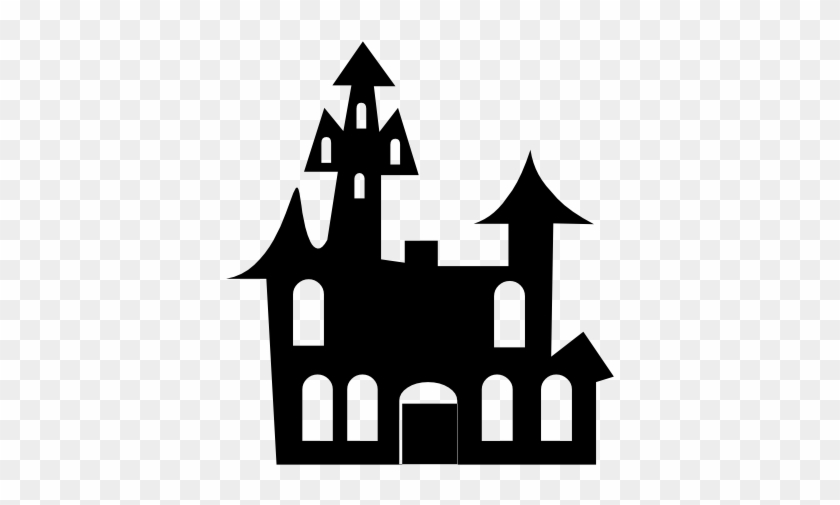 Haunted House Clipart Transparent Background - Free Halloween Clip Art #1014353