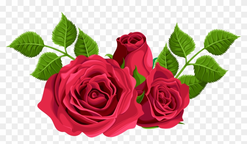 0, - Pink Roses Clip Art #1014377