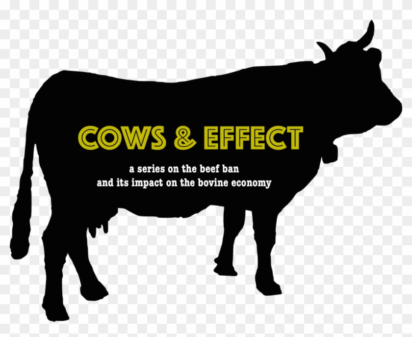 Cow Logo Final - Save A Cow Eat A Vegan Note Cards #1014501