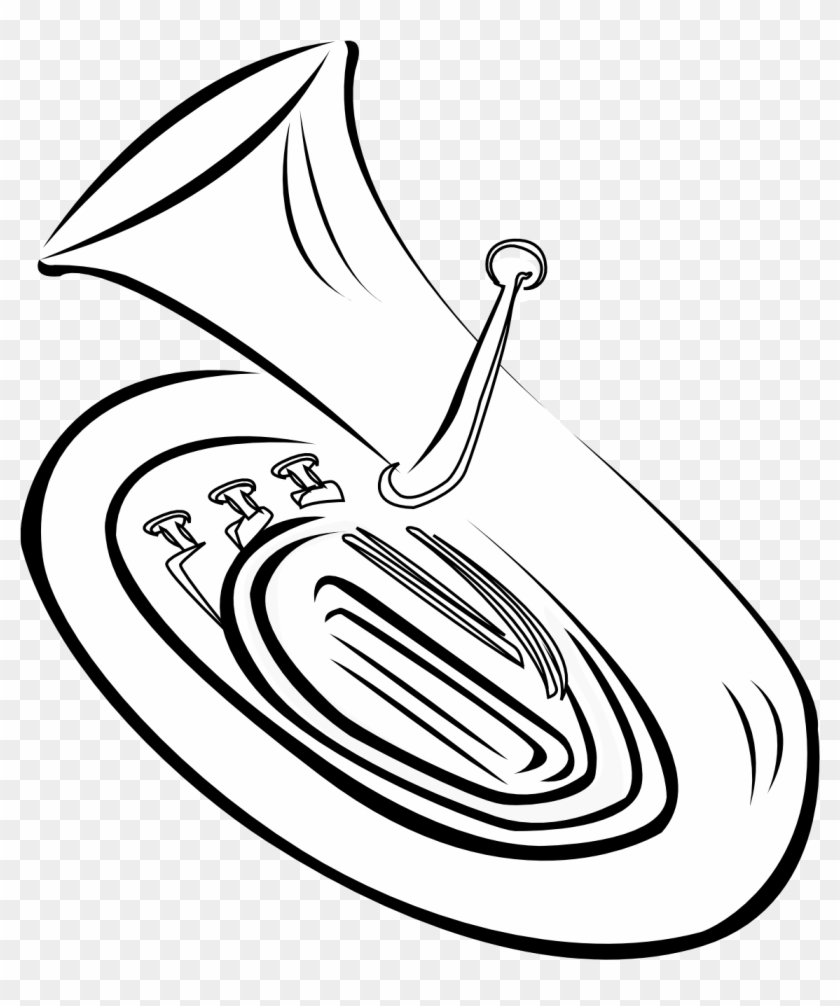Tuba Clipart - Tuba Clipart #1014537