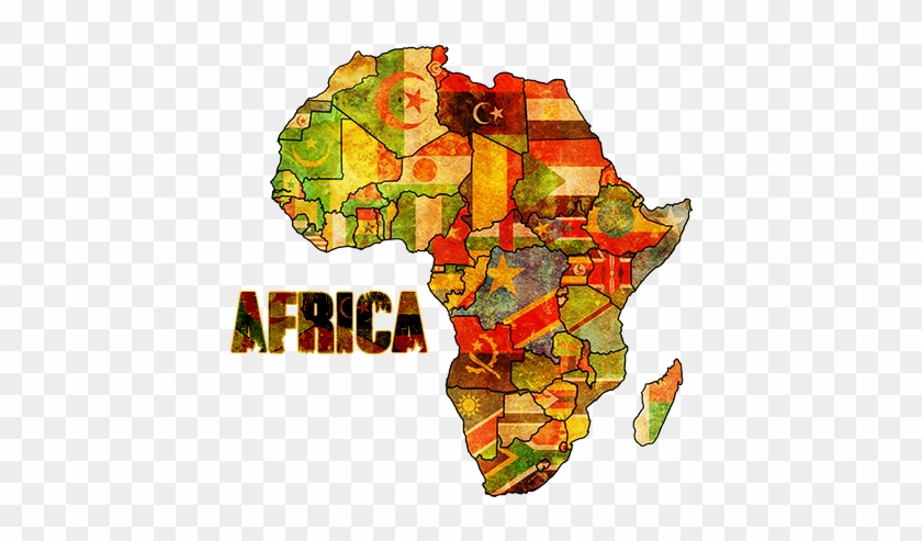 Africa Continent - Africa Map Vintage #1014580