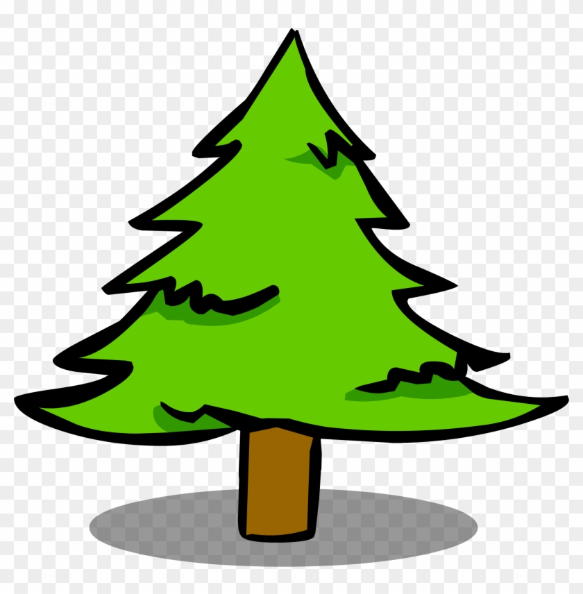Small Christmas Tree Sprite 001 - Club Penguin Christmas Tree #1014675
