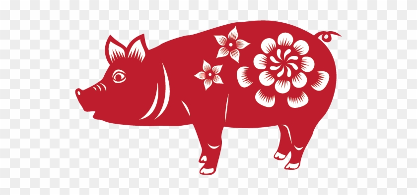 Pig 2019, 2007, 1995, 1983, 1971, - 12 Animals Of The Chinese Zodiac #1014750