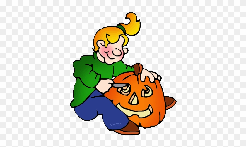 Carving Pumpkins Clipart - Carving Jack O Lantern Clipart #1014782