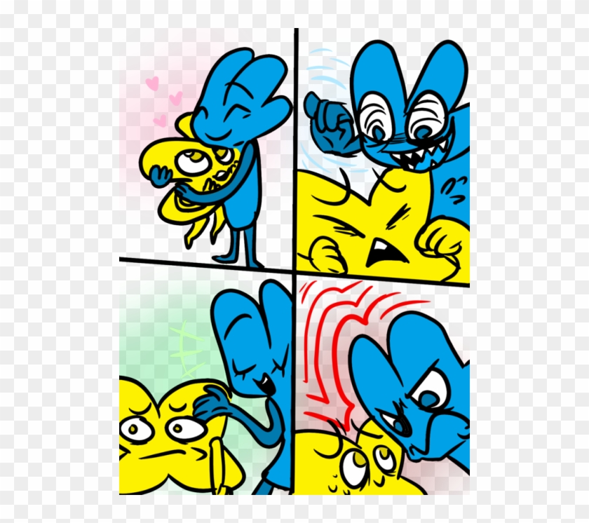 The Four Sides Of 4 - Cartoon #1014822