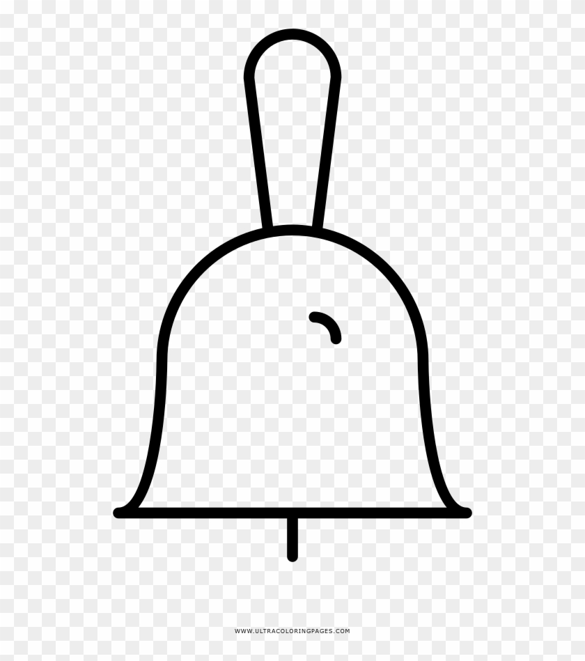 Hand Bell Coloring Page - Coloring Book #1014899