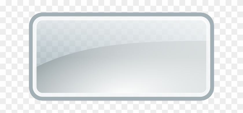 Glass, Glossy, Gui, Shape, Element, Rectangle, Shapes - Transparent Glass Rectangle Png #1015000