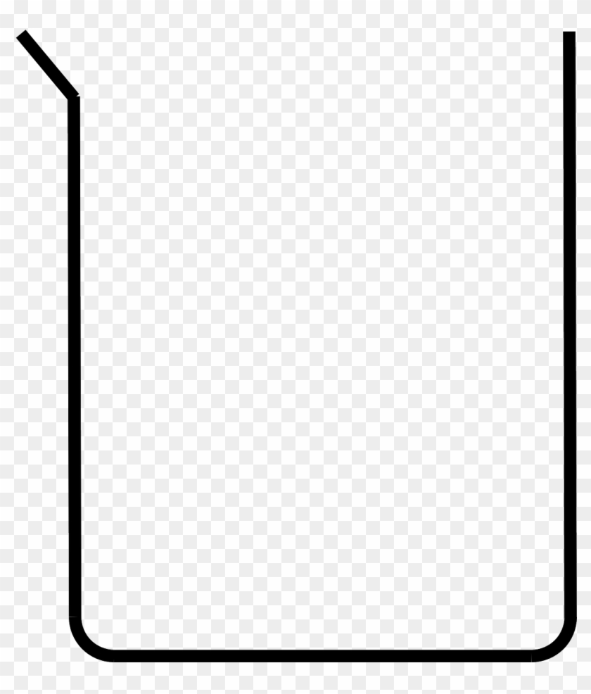 Beaker Chemistry Glassware Glass Png Image - Empty Beaker #1015002