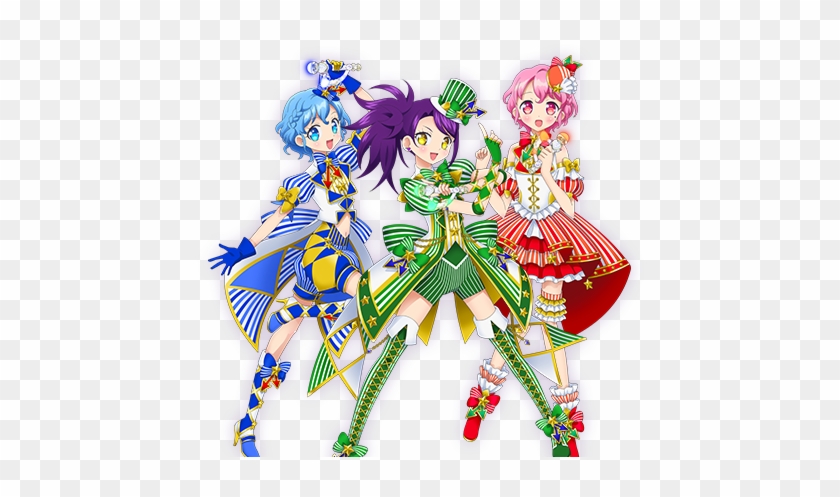 Idol Time Pripara Characters Dressing Pafe - Idol Time Pripara Face Towel Dressing Pafe #1015092