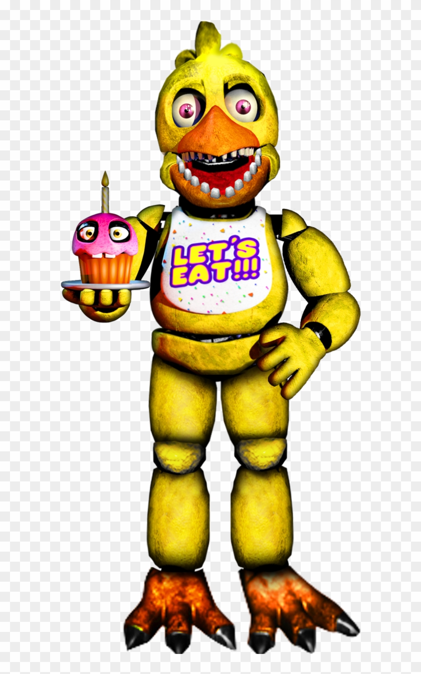 Fredbear's Family Dinner Chica By Onefaz - Cartoon #1015191