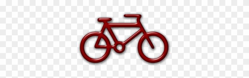 Red Bike Clipart - Love Cycling California Journal #1015218