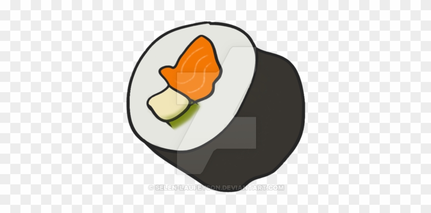 Maki Salmon By Selenroseblack - Maki Salmon By Selenroseblack #1015228