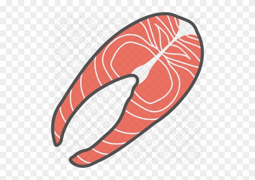 Salmon Icon - Food #1015231