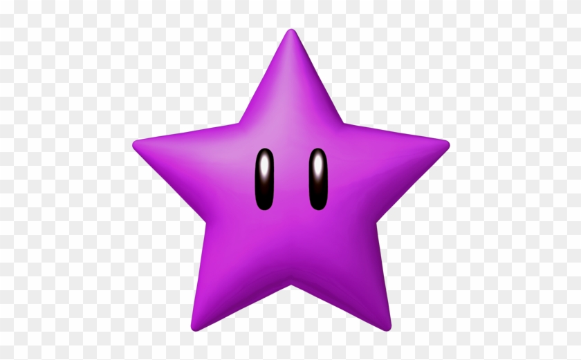Purple Star Smw3d - Luigi And The Purple Stars #1015255
