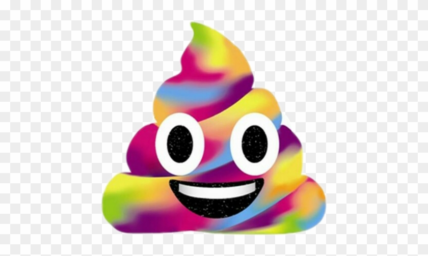#freetoedit<br>#popo #emoji - Unicorn Poop Emoji #1015313