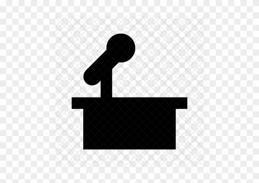 Dais Icon - Speaking Podium Icon #1015316