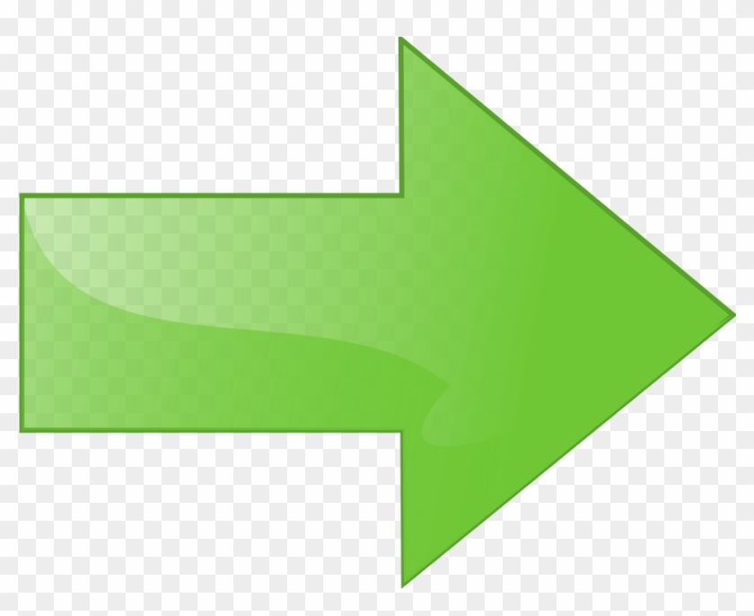Navigation Right Arrow - Green Arrow Pointing Right #1015343