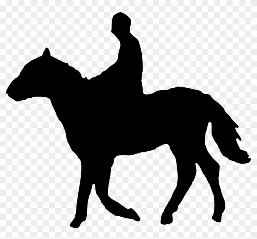Free Download - Horse And Rider Silhouette #1015379