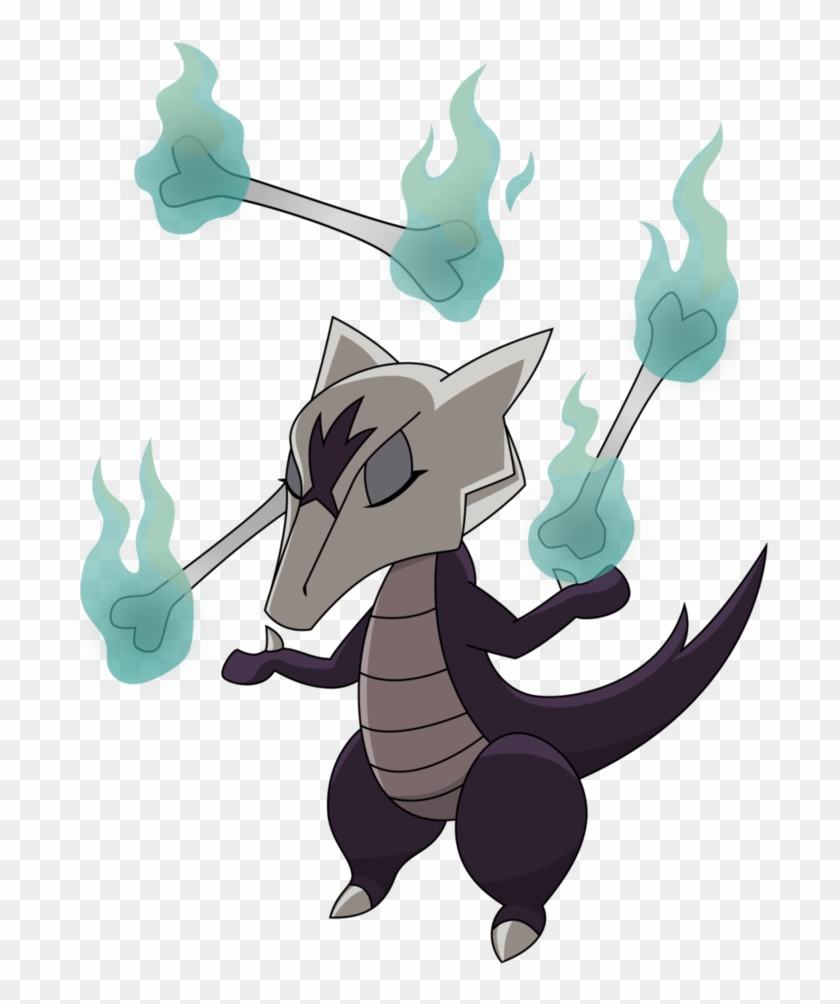 Alola Marowak Alolan Marowak Marowak Cubone Alola Alola - Marowak #1015397