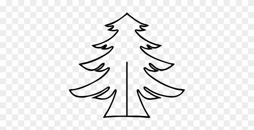 Christmas Tree Clipart Cutout - Drawing #1015485