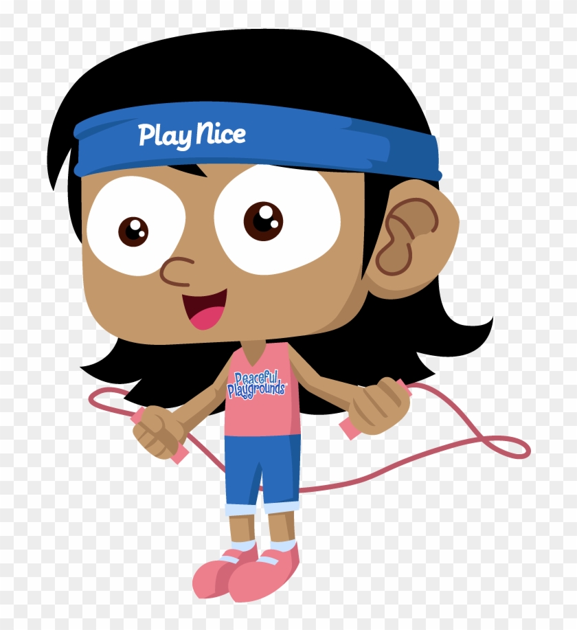 Painting Playground Markings - Cartoon #1015492