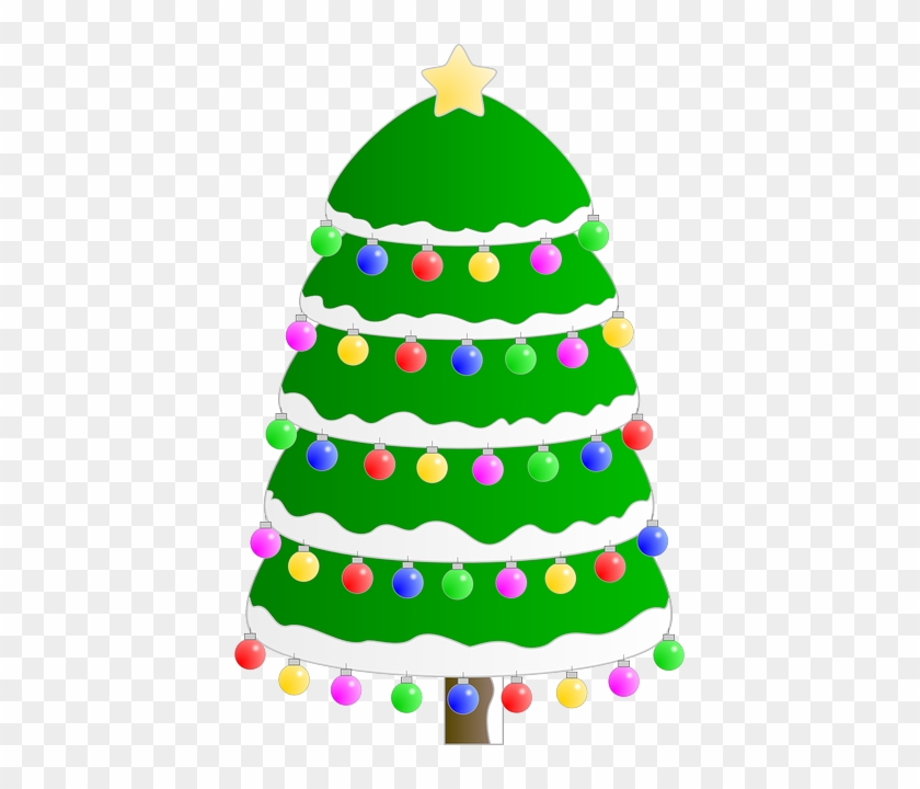 Pine Christmas Tree, Christmas, December, Holidays, - Christmas Tree Round Ornament #1015508