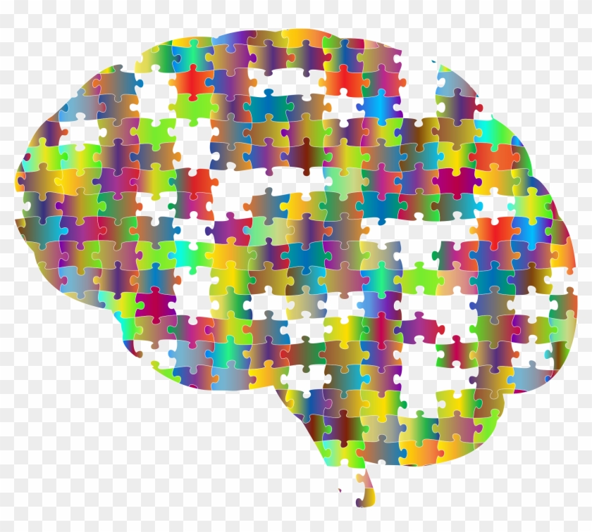 Missing Brain Jigsaw Puzzle Prismatic - Brain As A Puzzle #1015516