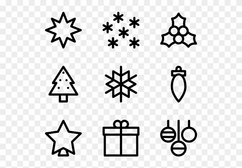 Christmas Ornaments - Biology Icons #1015620