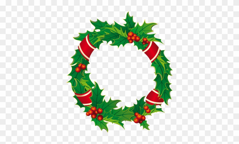 Christmas Wreath Clip Art #1015634