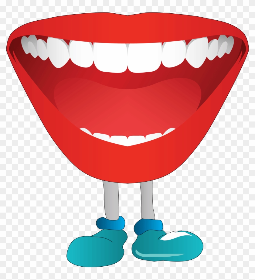 Talking Clipart Gif - Talking Mouth #1015695
